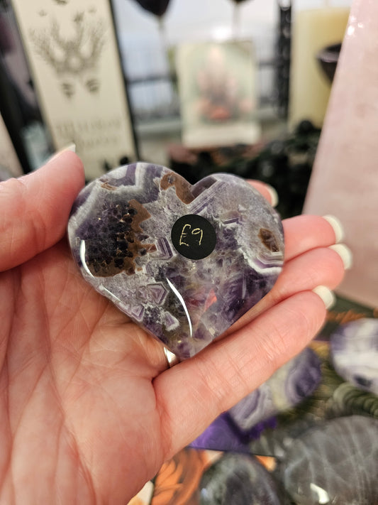 Dream Amethyst Heart