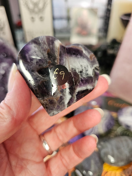 Dream Amethyst Heart