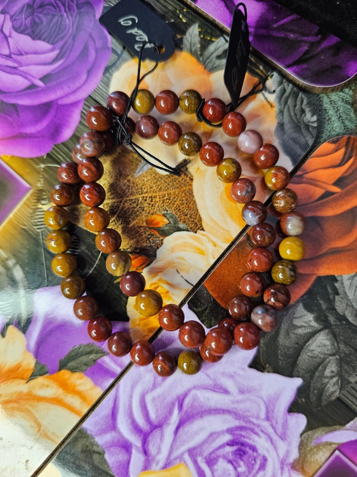Red Ocean Jasper Bracelet