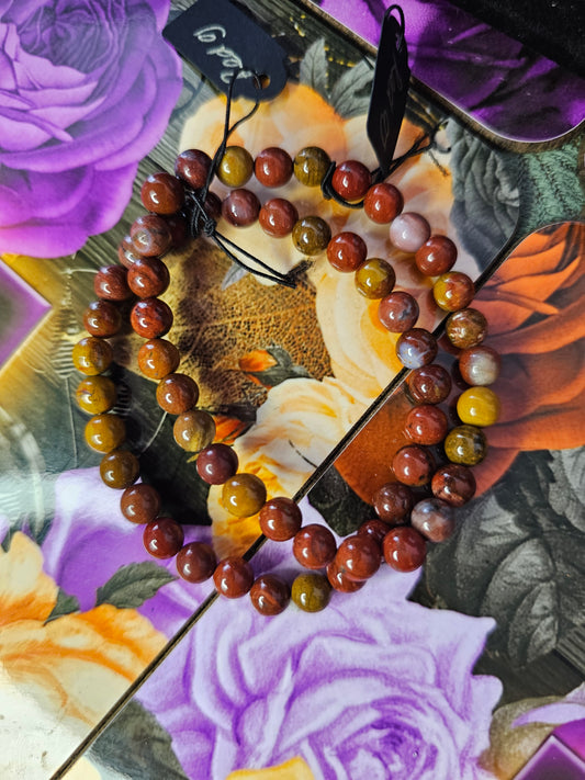 Red Ocean Jasper Bracelet