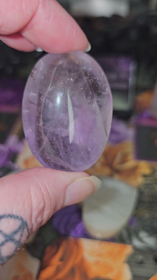 Ametrine Palmstone