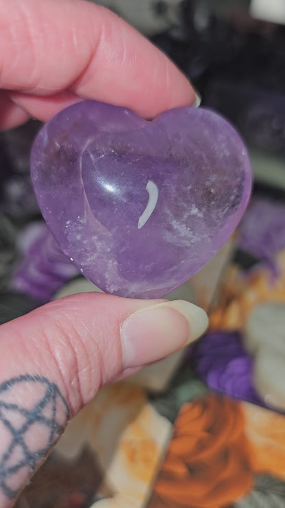 Ametrine Heart
