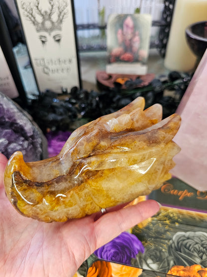 Golden Healer Dragon Head