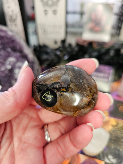 Golden Healer Palmstone