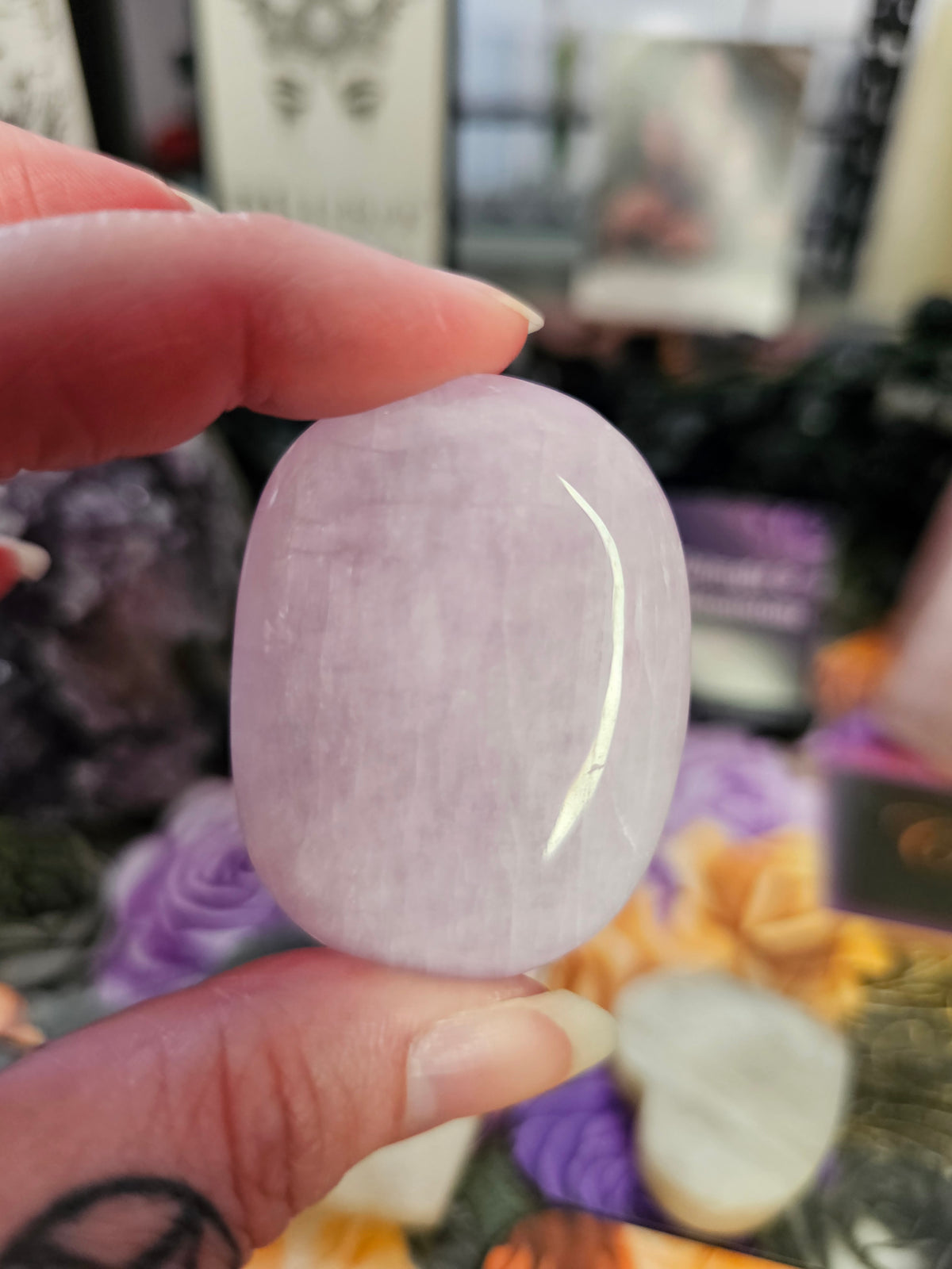 Kunzite Palmstone