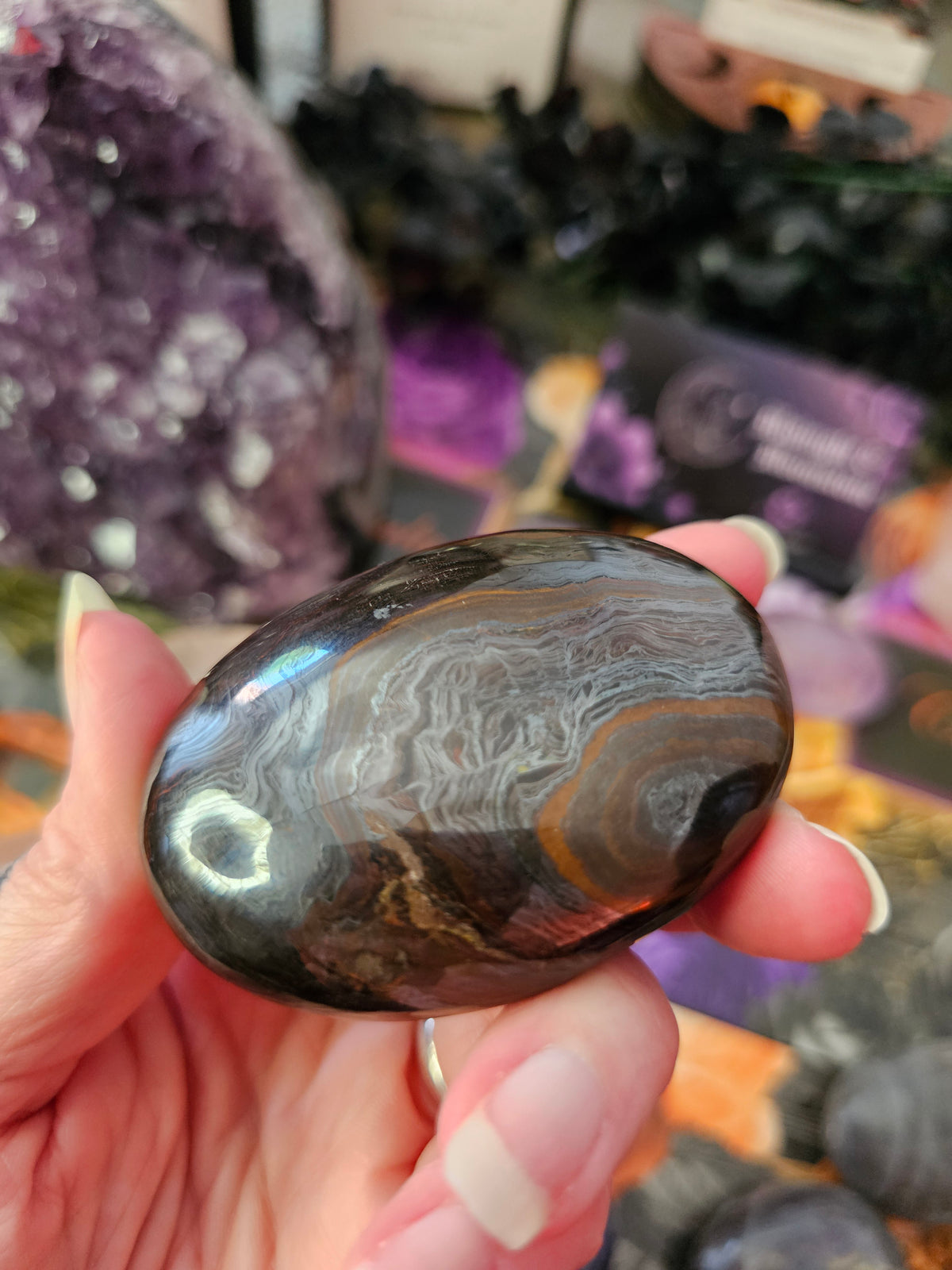 Tigers Iron Palmstone