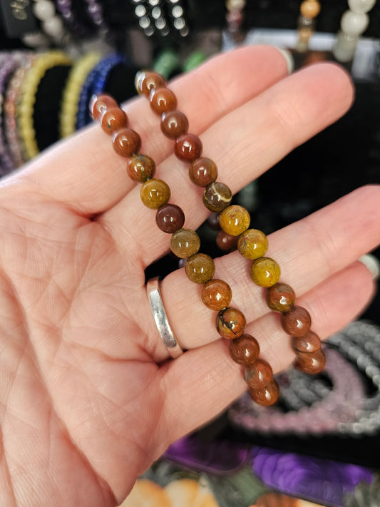 Red Ocean Jasper Bracelet