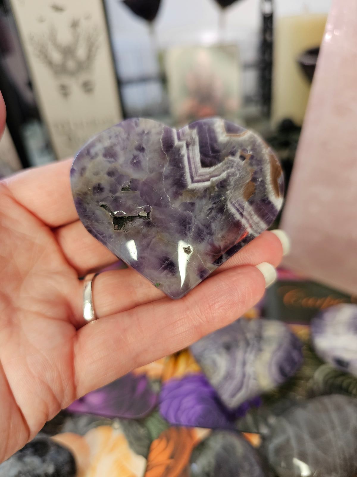 Dream Amethyst Heart