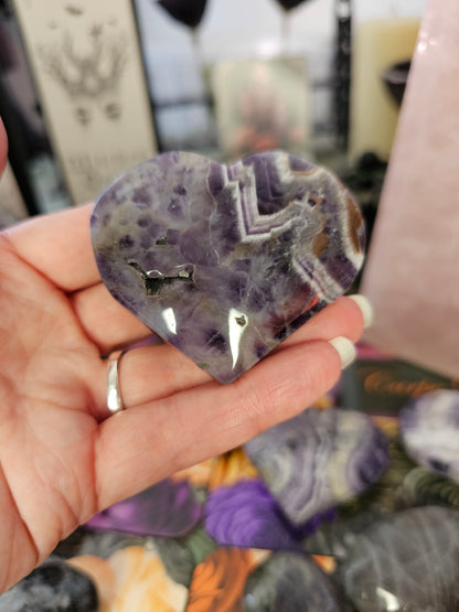 Dream Amethyst Heart