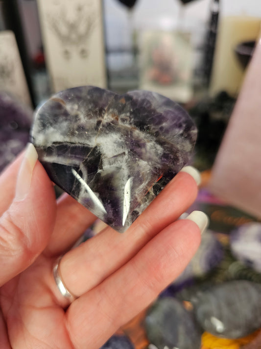 Dream Amethyst Heart