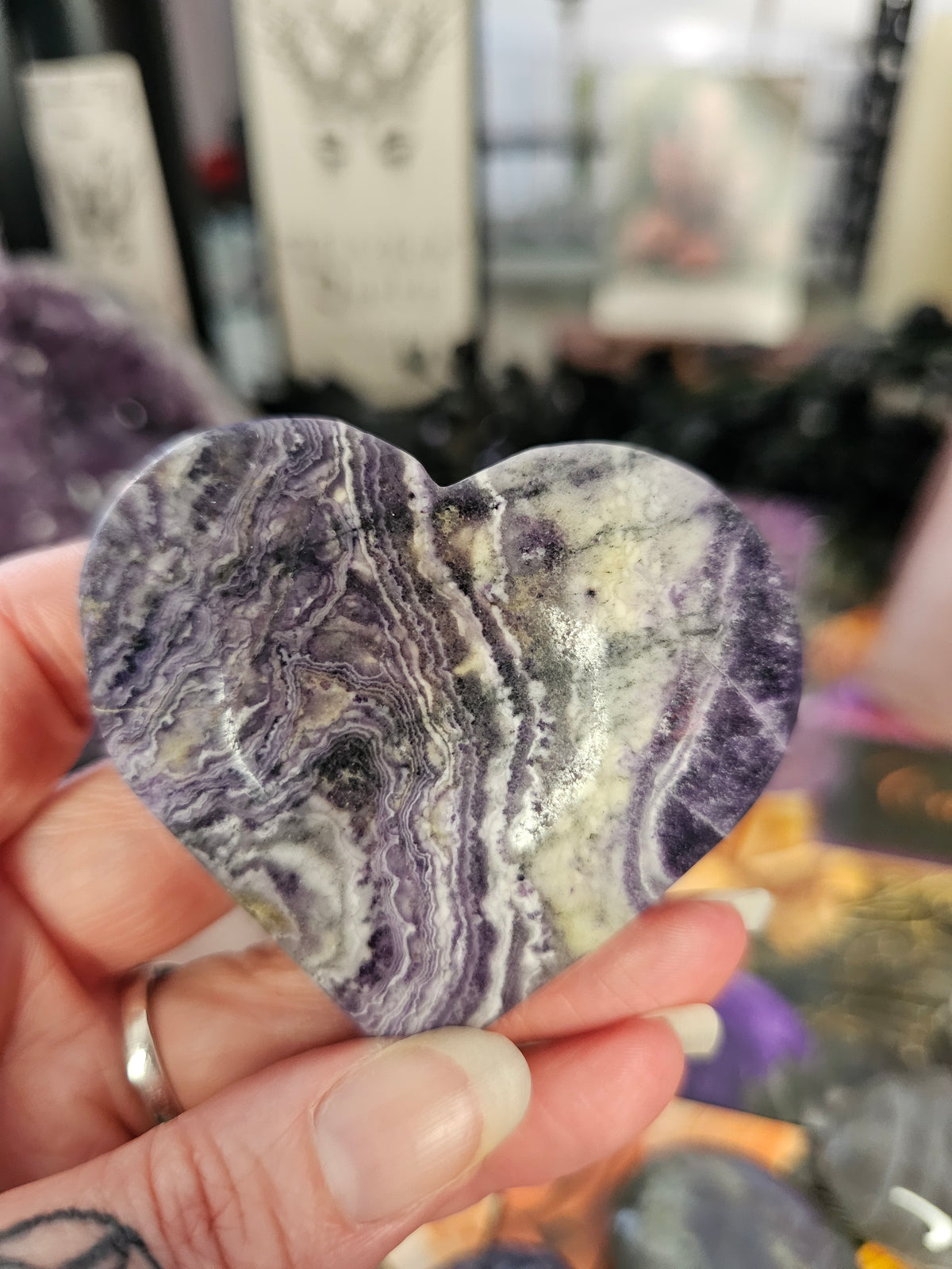 Tiffany Stone Heart