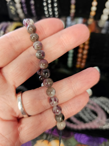 Plum Tourmaline Bracelet