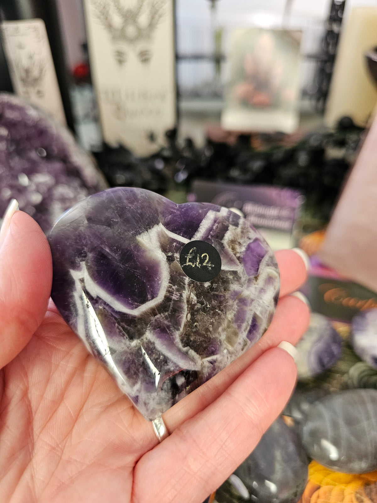 Dream Amethyst Heart