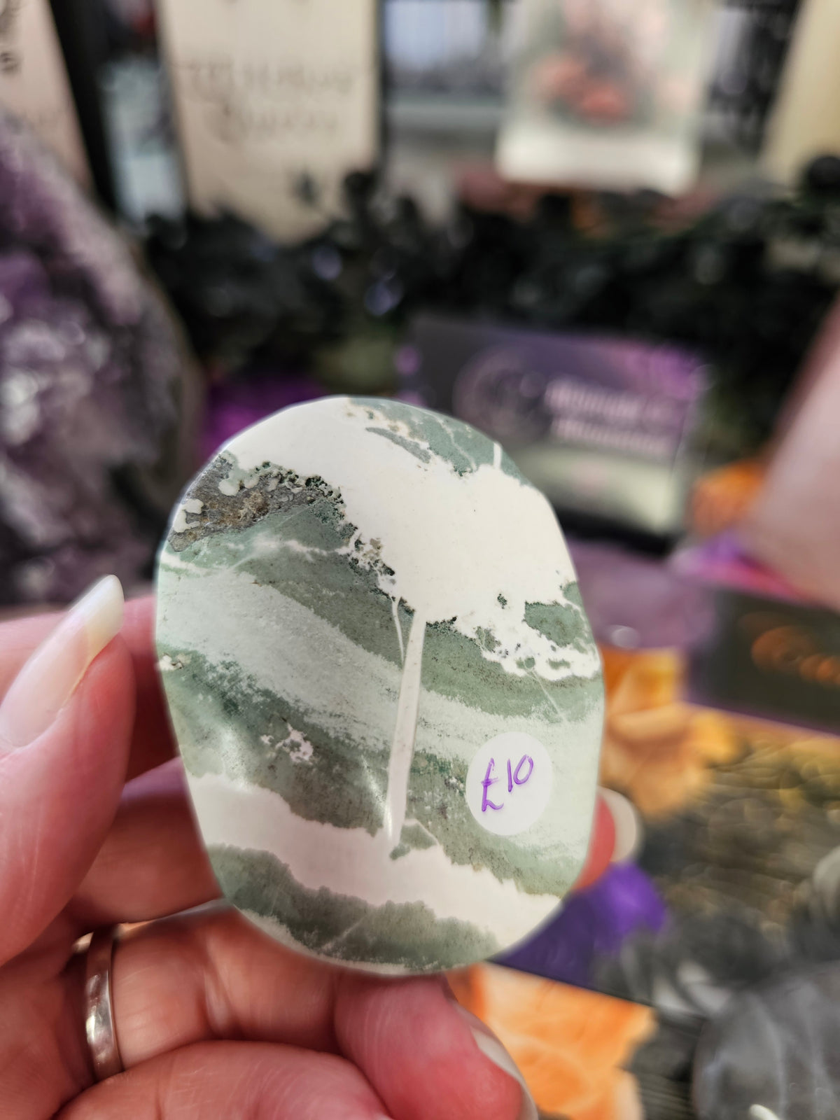 Unicorn Jasper Palmstone