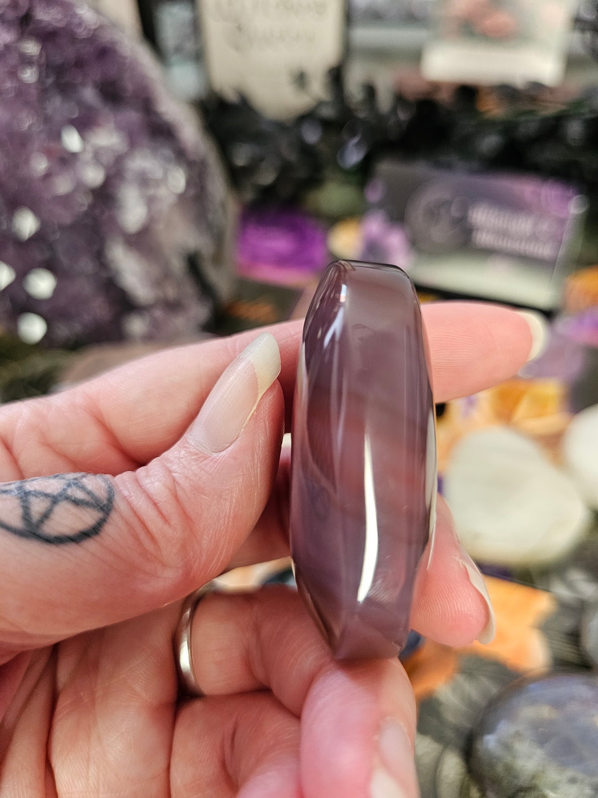 Swazi Agate Palmstone