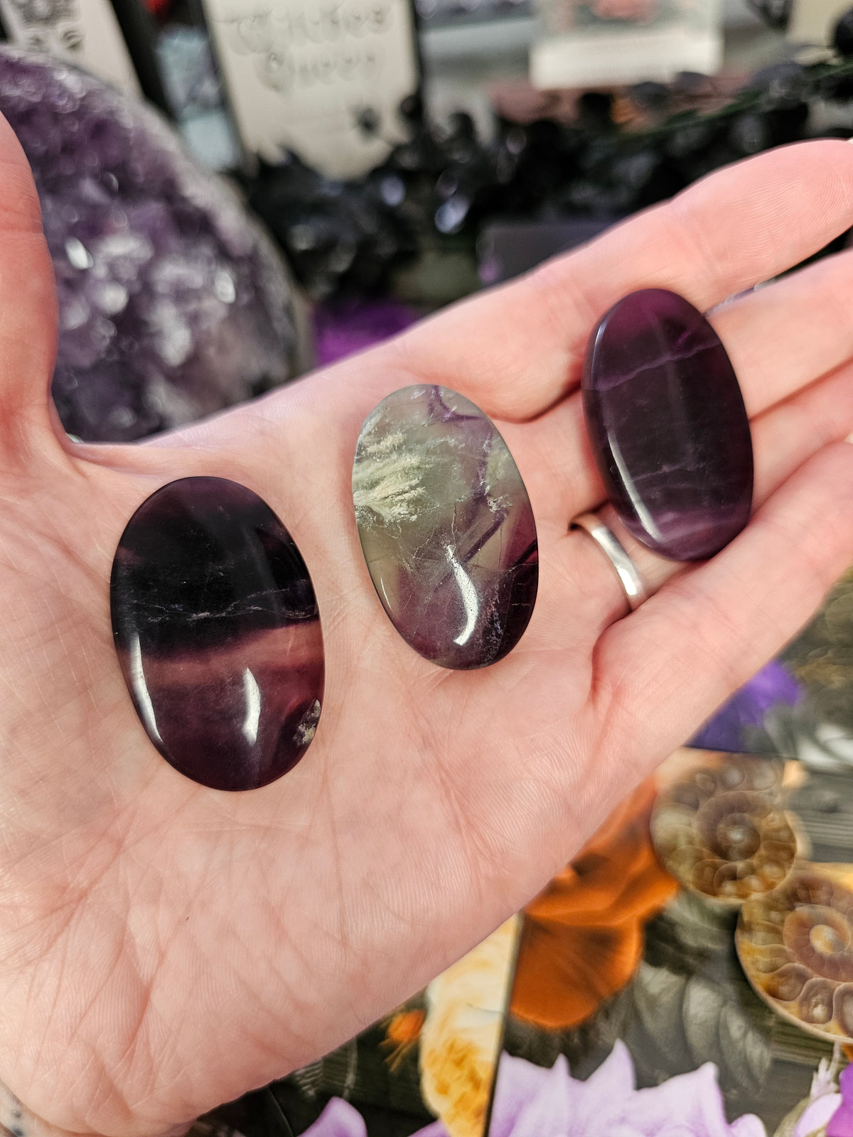 Small Fluorite Palms