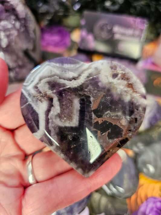 Dream Amethyst Heart