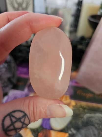 Rose Quartz Palmstone