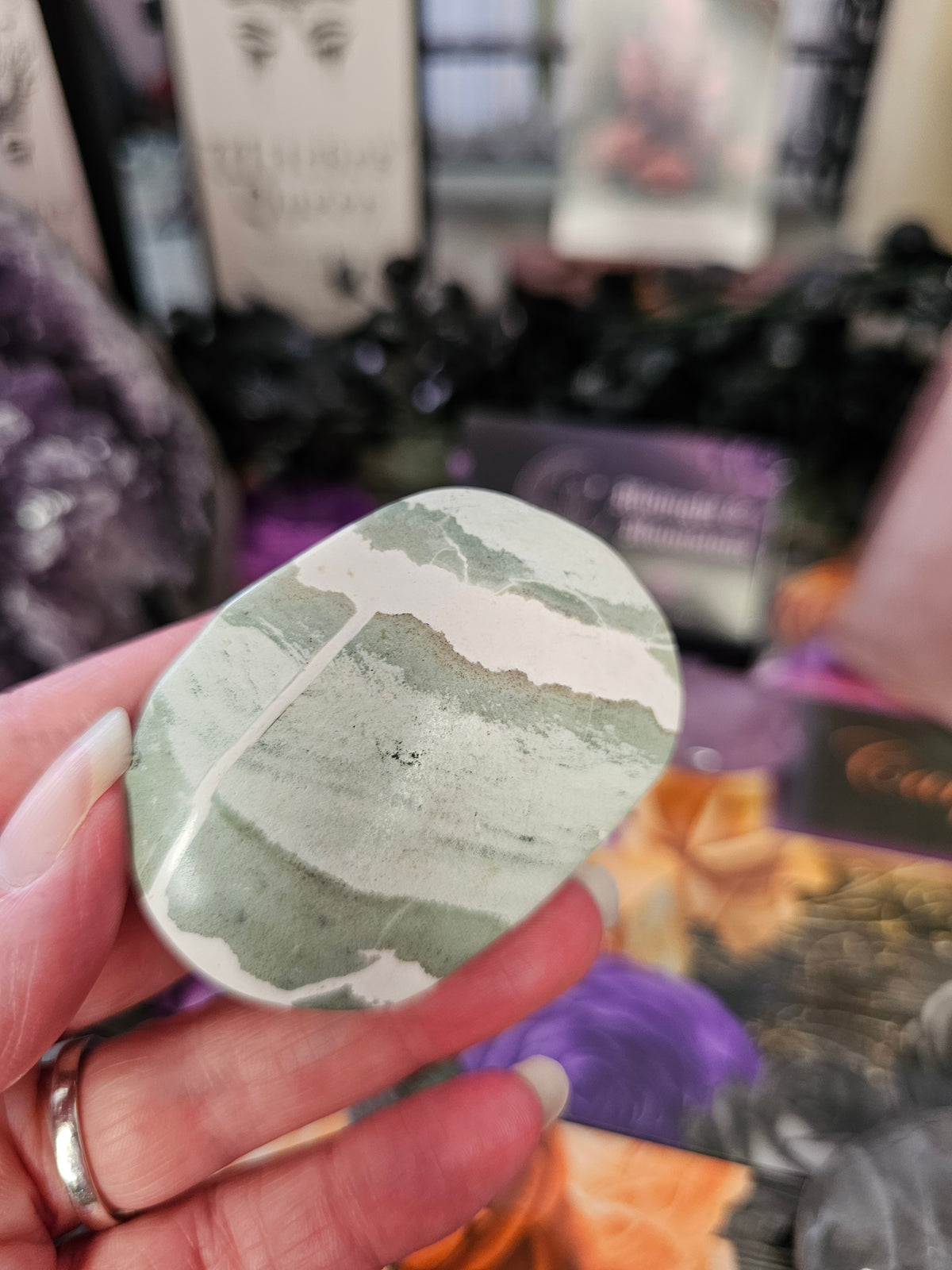 Unicorn Jasper Palmstone