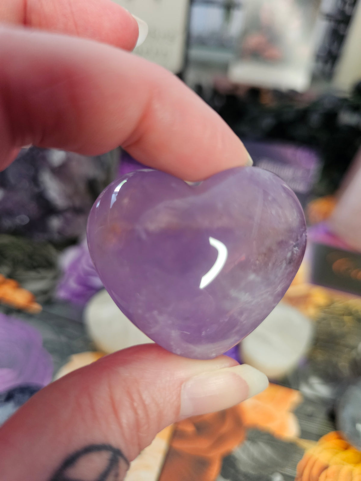 Ametrine Heart