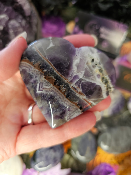 Dream Amethyst Heart