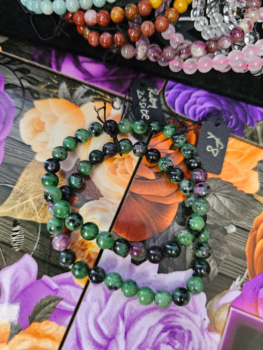 Ruby Zoisite Bracelet