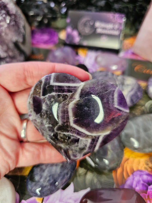 Dream Amethyst Heart