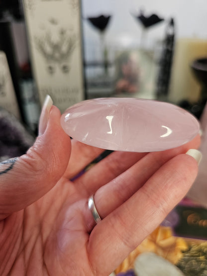 Rose Quartz *Star Flash* Heart